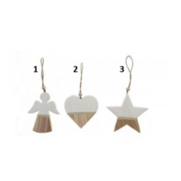 PERSONNAGE DE NOEL EN BOIS