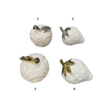 POMME/FRAISE 4ASS 12X12X13CM