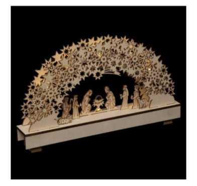 CRECHE DE NOEL LUMINEUSE