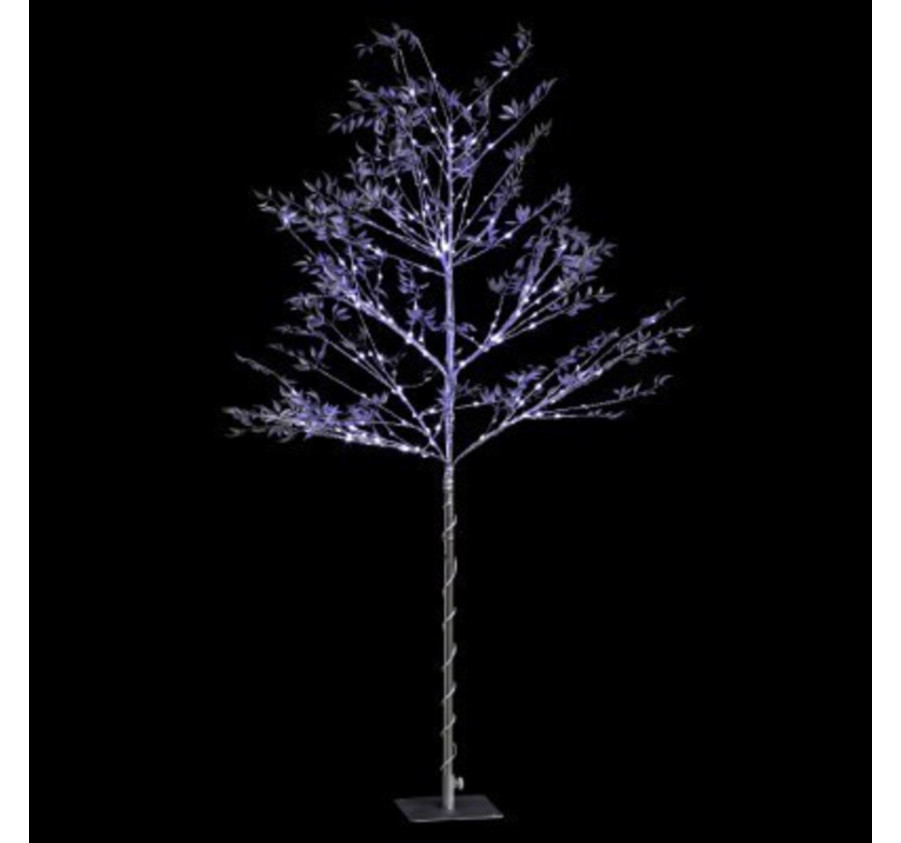 ARBRE ARGENTE LUMINEUX 400LED
