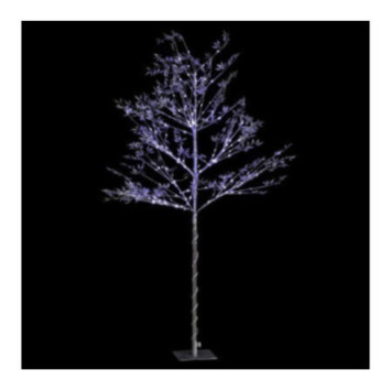 ARBRE ARGENTE LUMINEUX 400LED