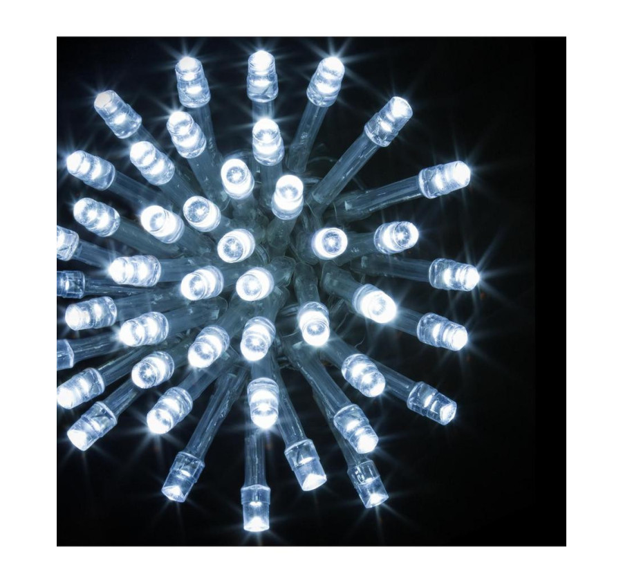 GUIRLANDE 180LED BLANC FROID