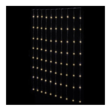 RIDEAU LUMINEUX 150LED BLANC