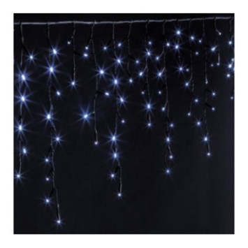 RIDEAU STALACTITE 240LED BLANC