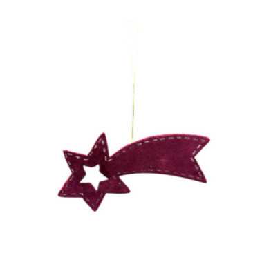 ORNEMENT ETOILE FILANTE