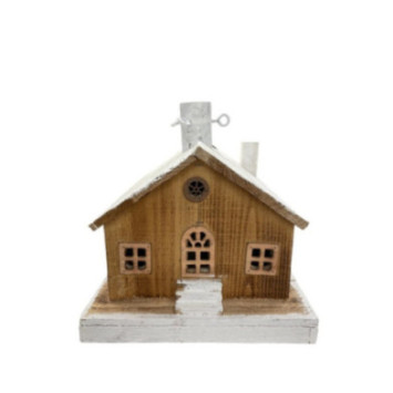 MAISON EN BOIS TOIT ENNEIGE