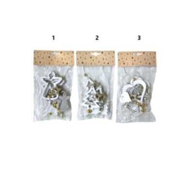 GUIRLANDE DE NOEL EN BOIS