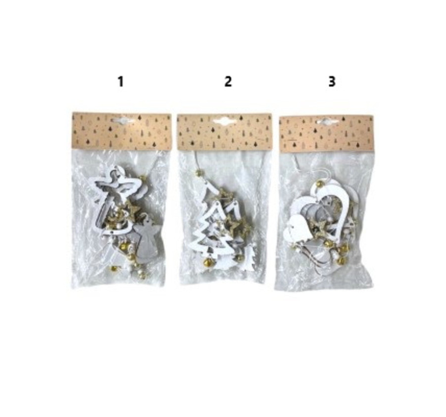 GUIRLANDE DE NOEL EN BOIS