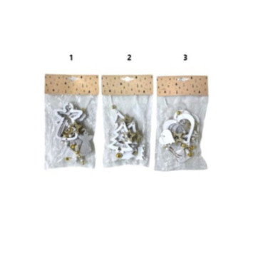 GUIRLANDE DE NOEL EN BOIS