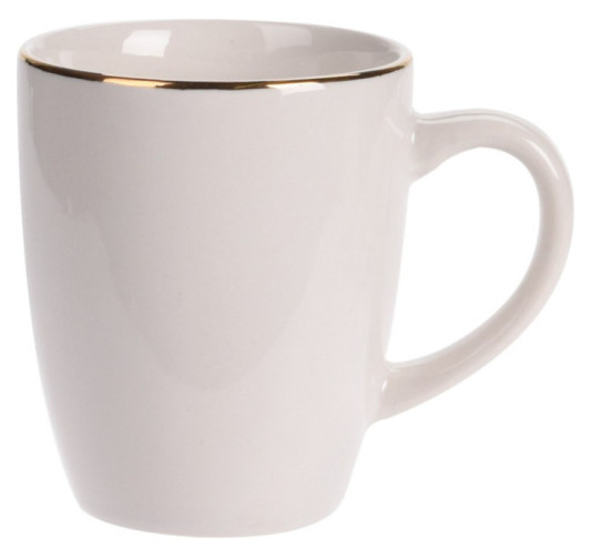 MUG PORCELAINE GOLDEN  200ML