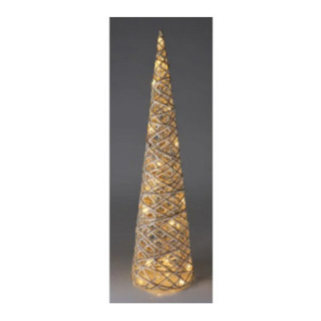 CONE LED GRIS 80CM