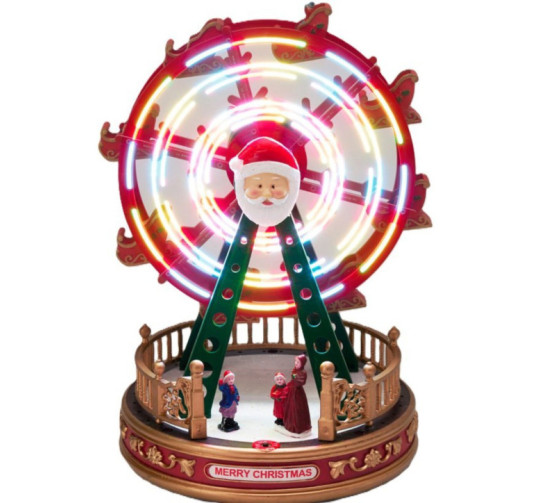 SCENE DE NOEL GRANDE ROUE