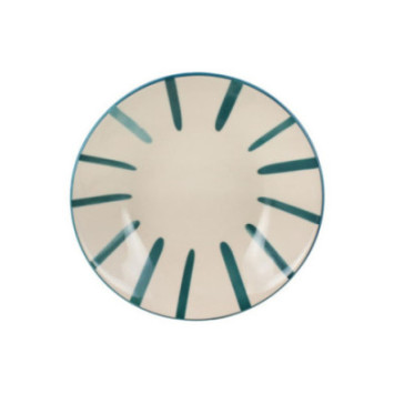 ASSIETTE CREUSE BLEU AZUR