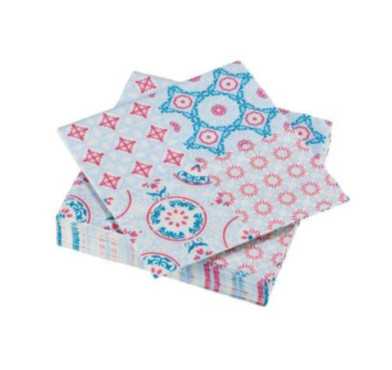 SERVIETTE PAPIER PATCHWORK X30
