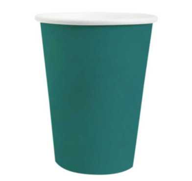 GOBELET CARTON VERT EMERAUDE