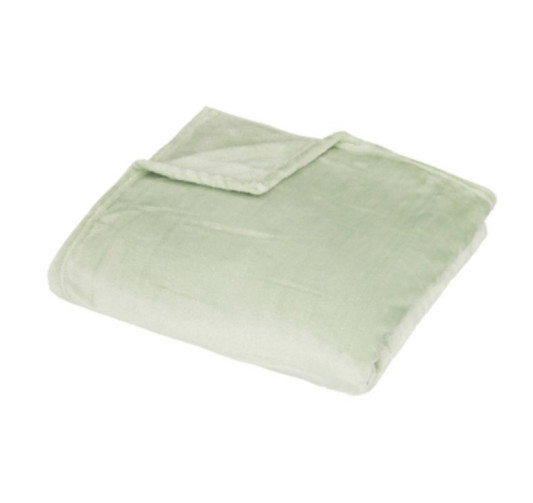 PLAID VERT CELADON 150X200CM