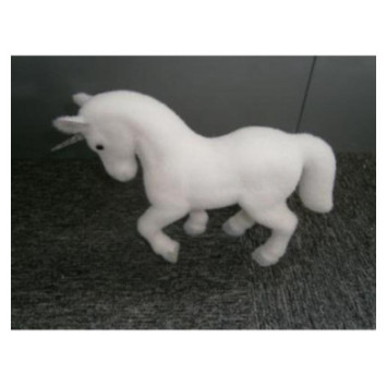 LICORNE NEIGE PAILLETEE