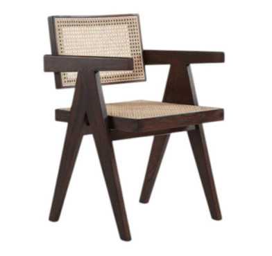 CHAISE FINN WENGE EN BOIS