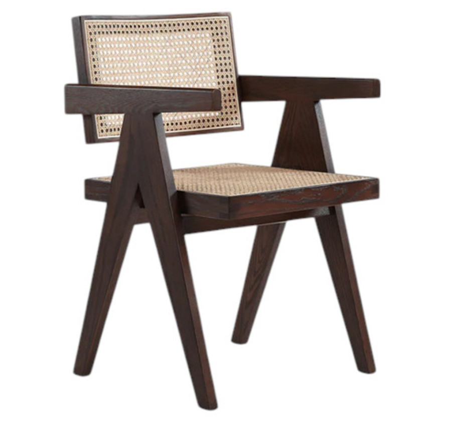 CHAISE FINN WENGE EN BOIS