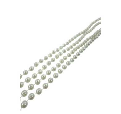 GUIRLANDE DE PERLES BLANCHES