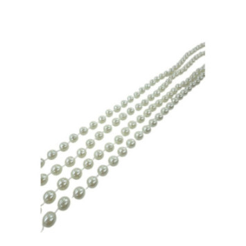 GUIRLANDE DE PERLES BLANCHES