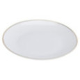ASSIETTE PLATE EN PORCELAINE