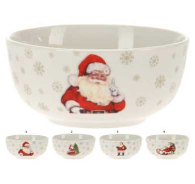 BOL DE NOEL EN PORCELAINE