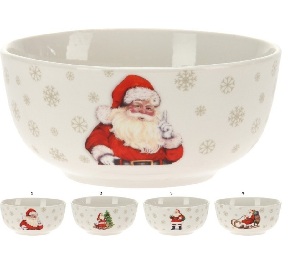 BOL DE NOEL EN PORCELAINE