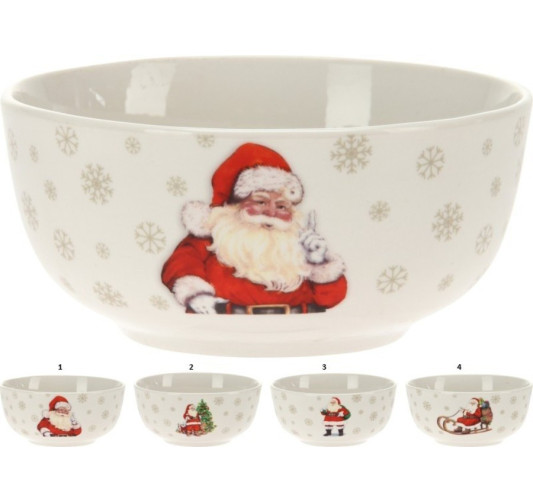 BOL DE NOEL EN PORCELAINE