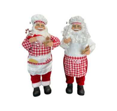 PERE NOEL CHEF SANTA 60CM