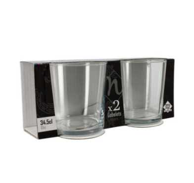 LOT DE 2 VERRES SENCILLO