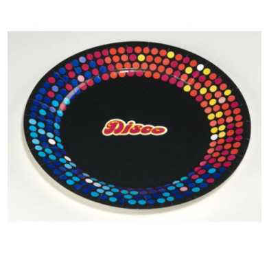 ASSIETTE EN CARTON DISCO