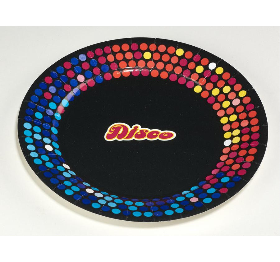 ASSIETTE EN CARTON DISCO