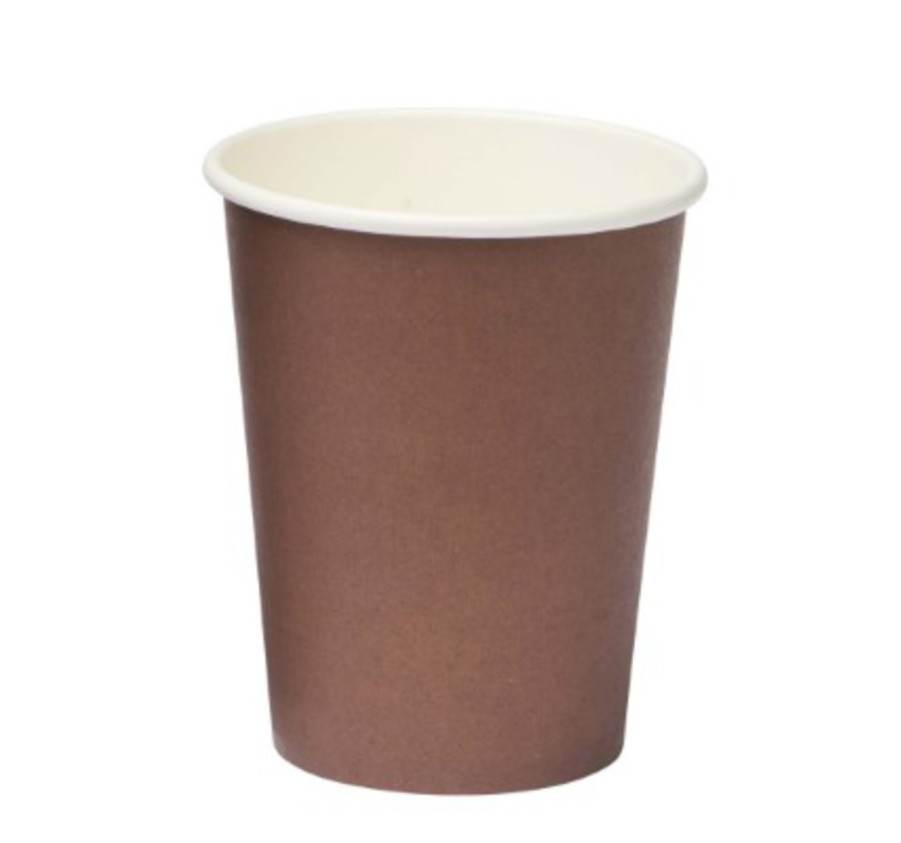 GOBELET EN CARTON TAUPE - 36CL