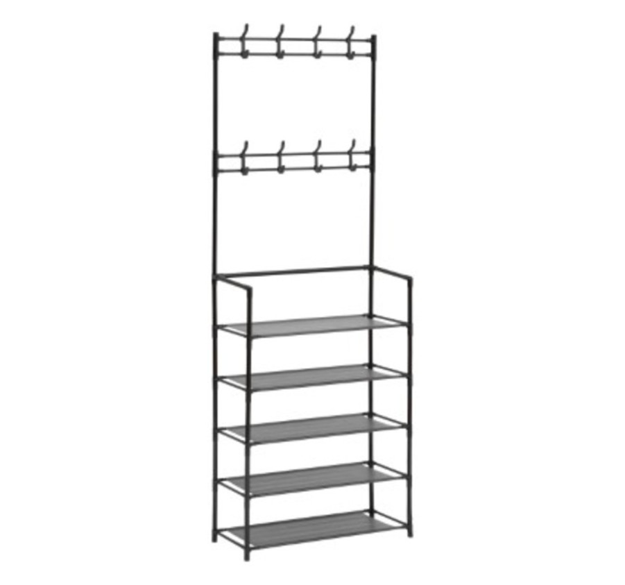VESTIAIRE 5 ETAGERES EN ACIER