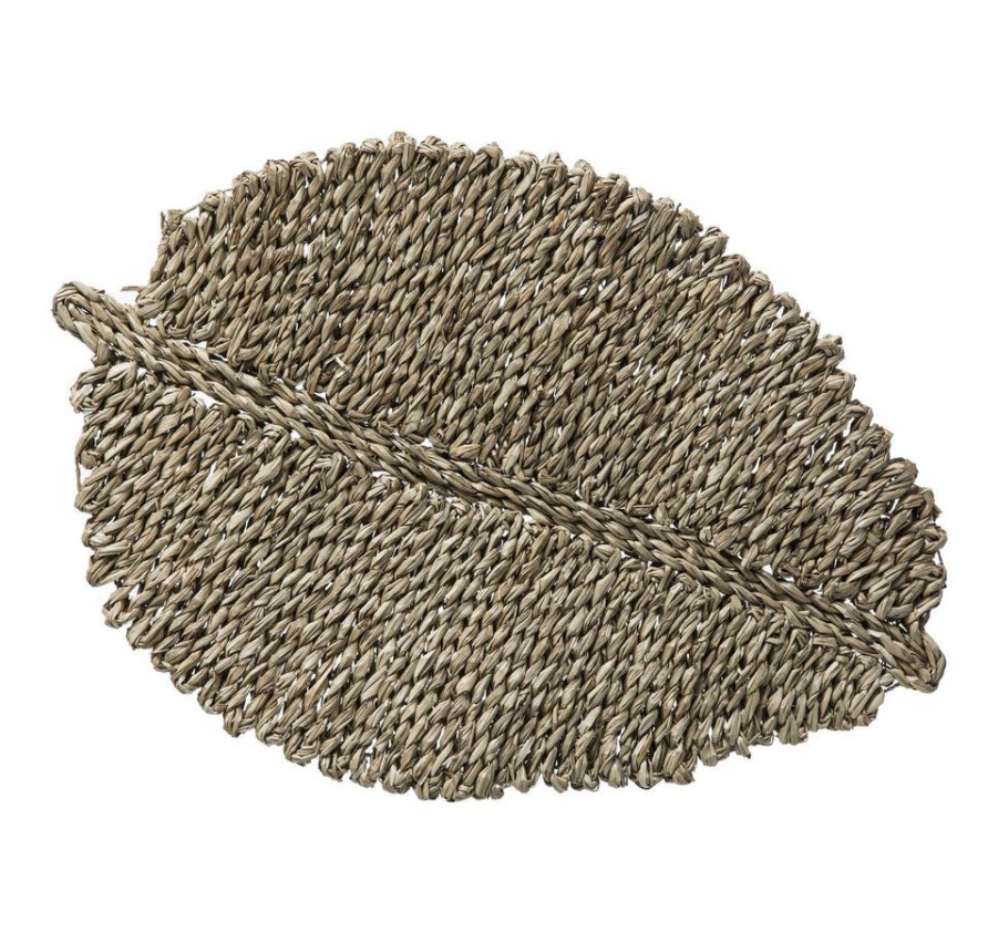 SET TABLE FEUILLE ROSEAU