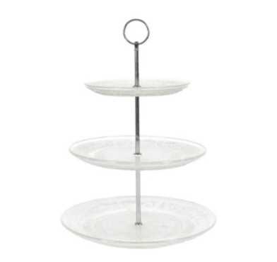 PLATEAU A GATEAUX EN VERRE