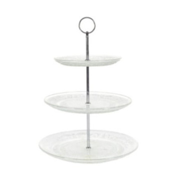 PLATEAU A GATEAUX EN VERRE