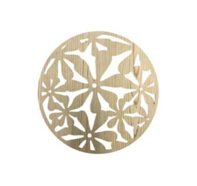 SET DE TABLE EN CONTREPLAQUE