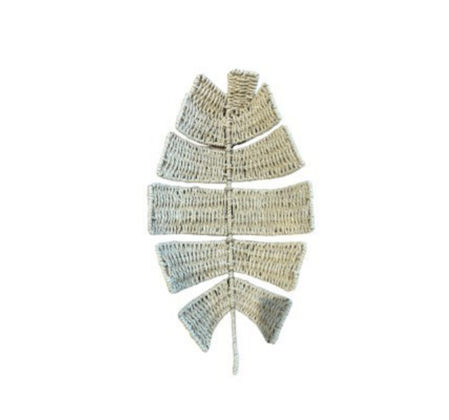 CORBEILLE EN FORME DE FEUILLE