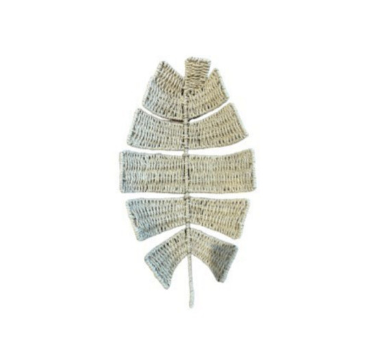 CORBEILLE EN FORME DE FEUILLE