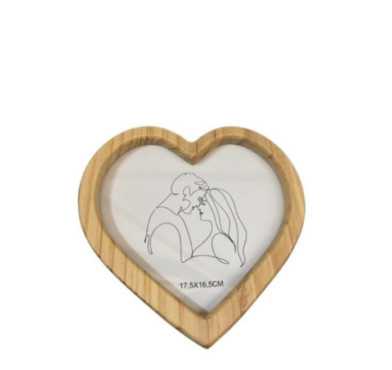 CADRE PHOTO COEUR 20X20CM