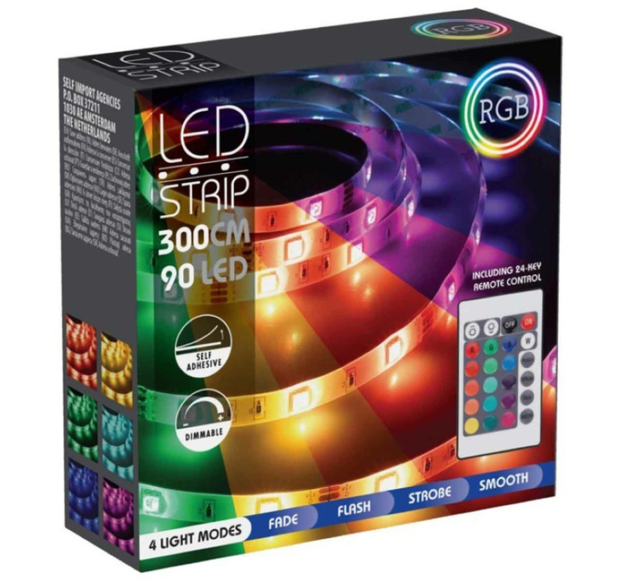 BANDE LED ADHESIVE MULTICOLOR