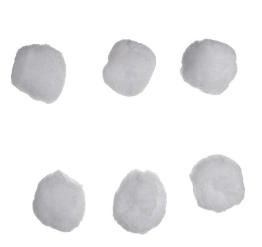 BOULE NEIGE X6PIECES A