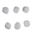 BOULE NEIGE X6PIECES A