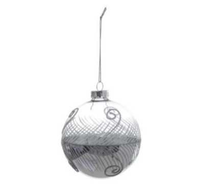 BOULE DE NOEL TRANSPARENTE