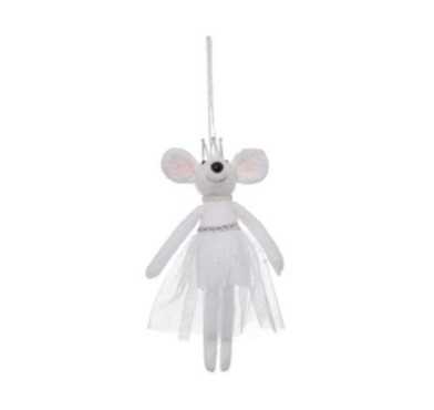 DECORATION SOURIS BLANCHE