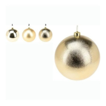 BOULE DE NOEL OR A SUSPENDRE