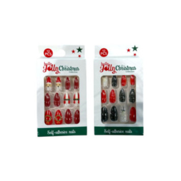 SET D ONGLES ADHESIFS DE NOEL