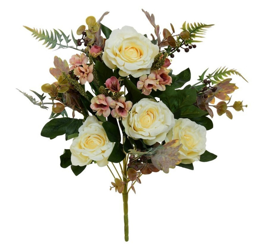 BOUQUET ARTIFICIEL DE ROSES